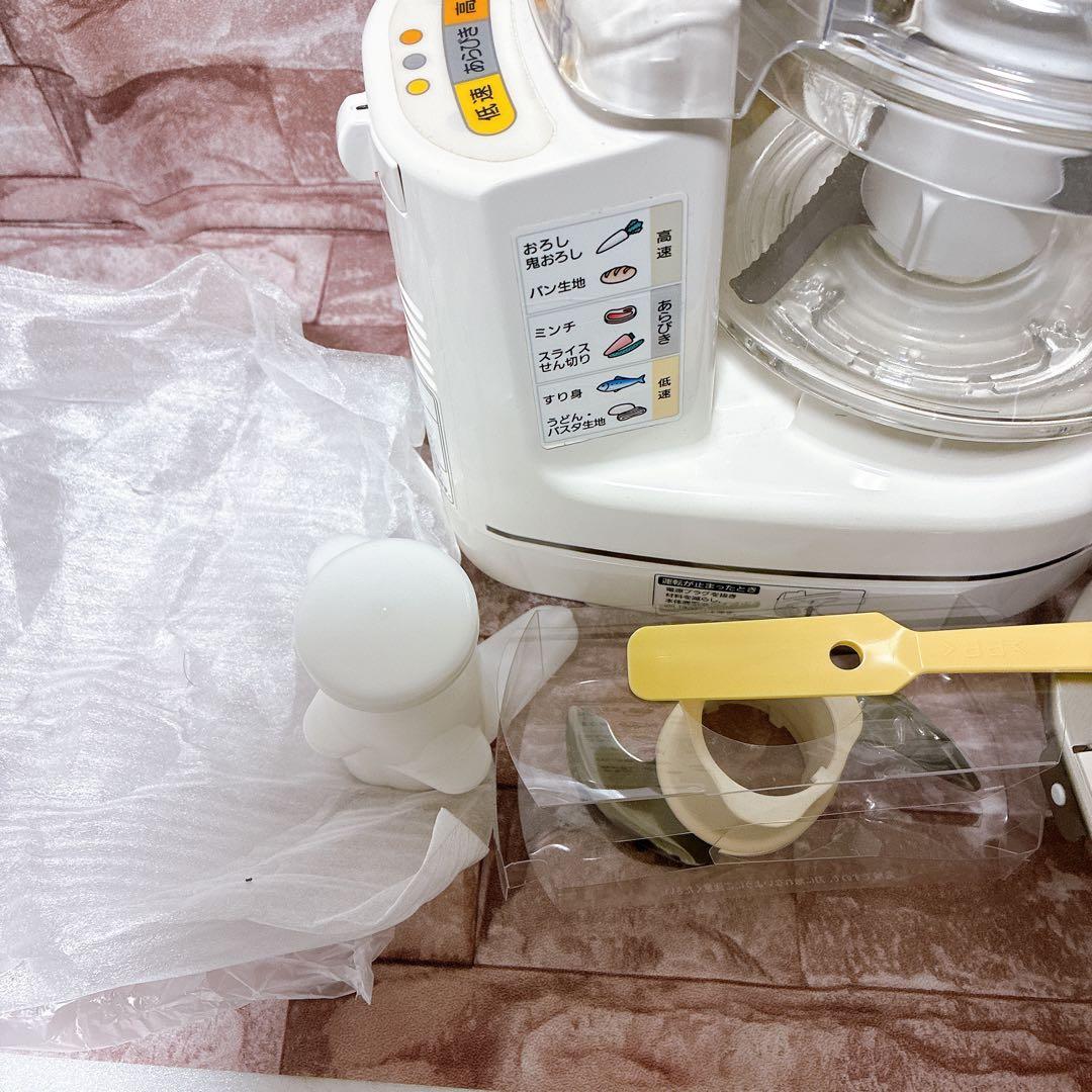 【美品】パナソニック フードプロセッサー MK-K81-W