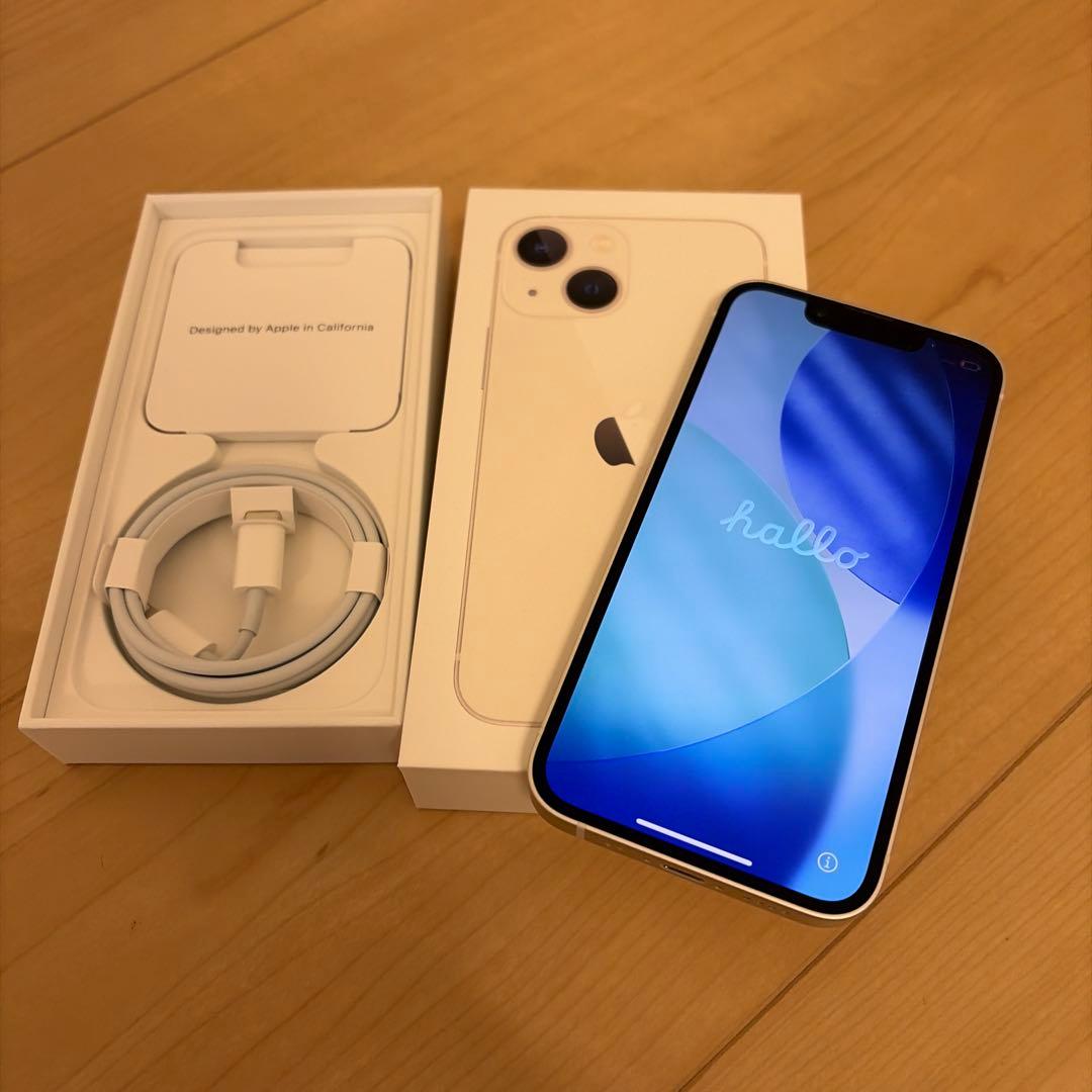 Apple iPhone13 mini 256GB スターライト 本体