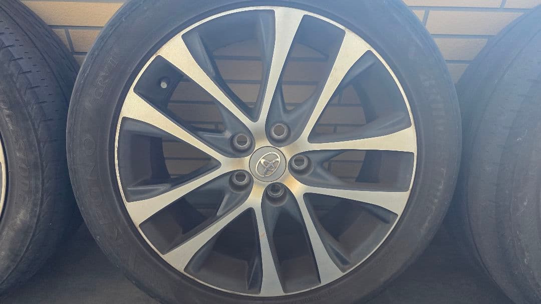 【引取のみ】50系エスティマ純正 18インチ ホイール4本セット