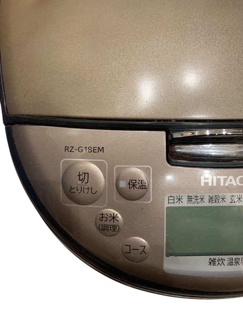 ⬜︎HITACHI 炊飯器 RZ-G18EM 1升炊き 2024年製