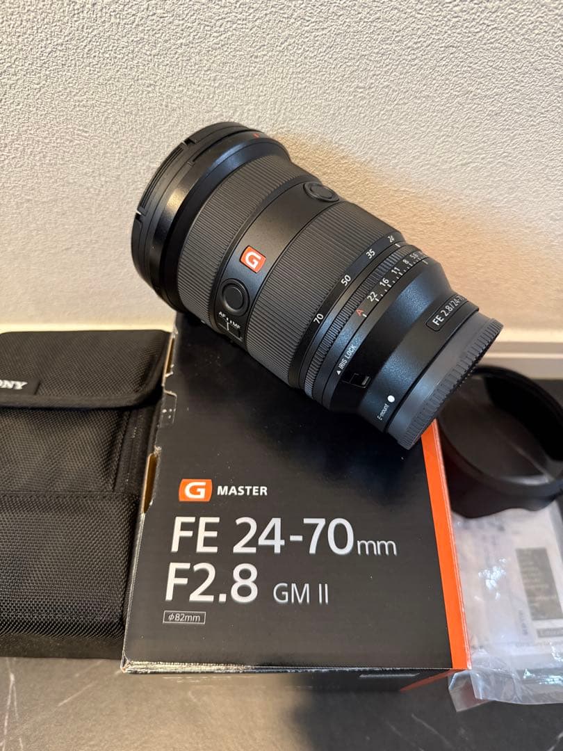 【美品】SONY FE 24-70mm F2.8 GM II レンズ
