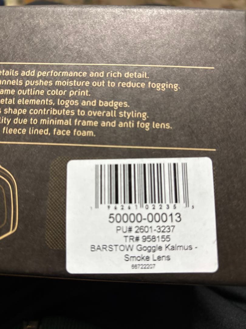 100% Barstow ゴーグル