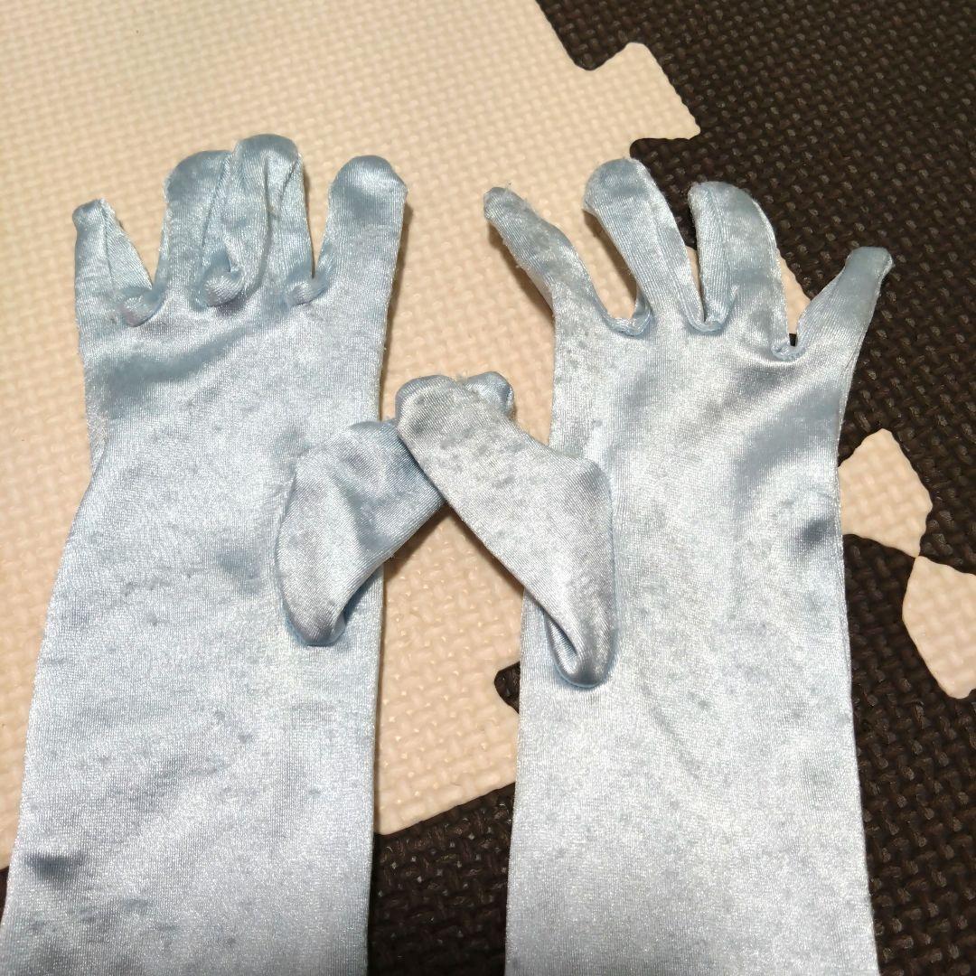 プレミアムシンデレラドレス　110サイズ　 ビビディバビディブティック（小物付）