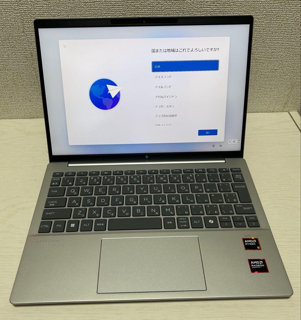 Windowsノート本体 HP Pavilion Aero 13-bg0009AU