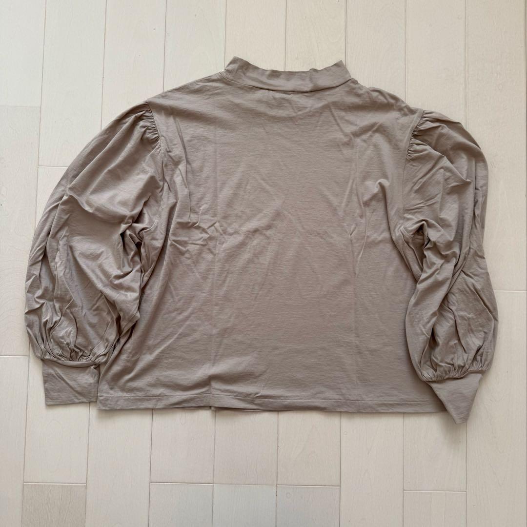 ミナペルホネン ali オフタートルネックカットソー