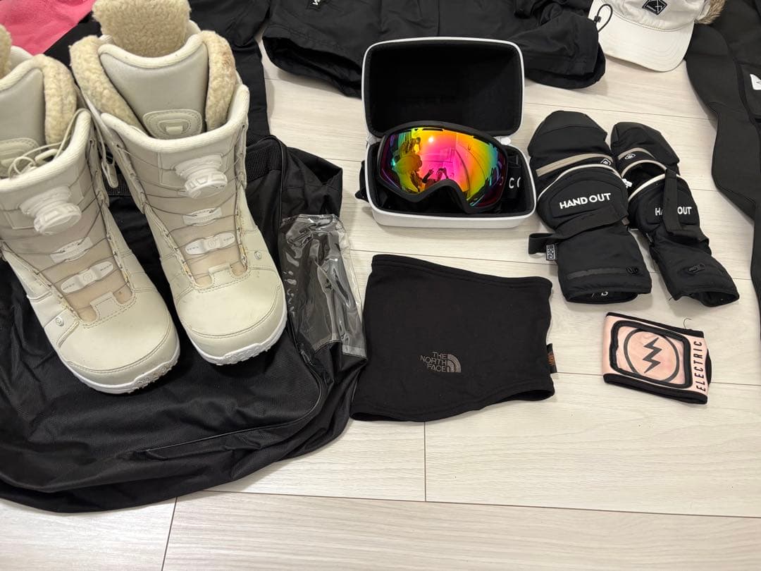 美品 スノーボードウェア セット