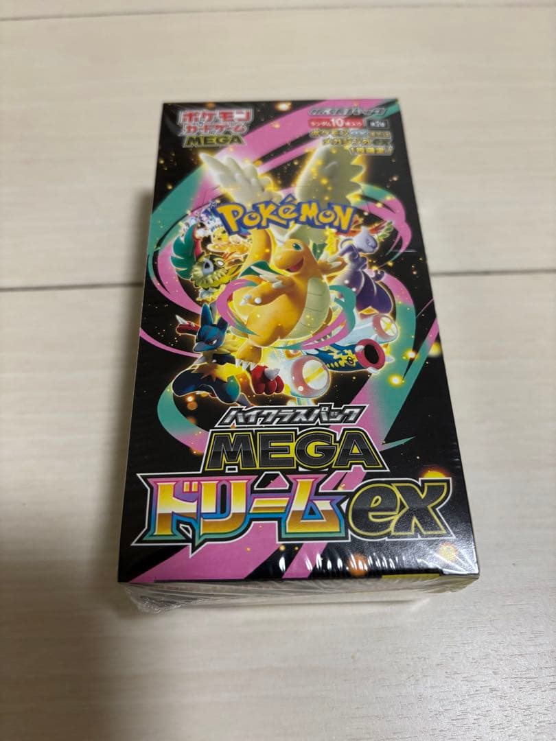 ポケモンカードゲーム MEGAドリームex 1ボックス シュリンク付き