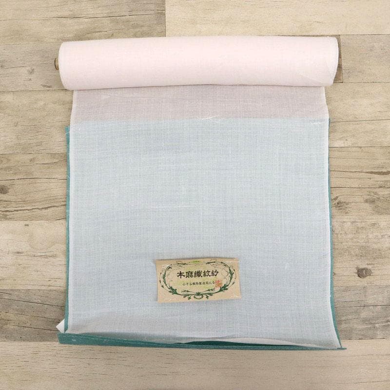 misa★小千谷長襦袢＋絽小紋単衣絽仕立て＋反24-208反24-294