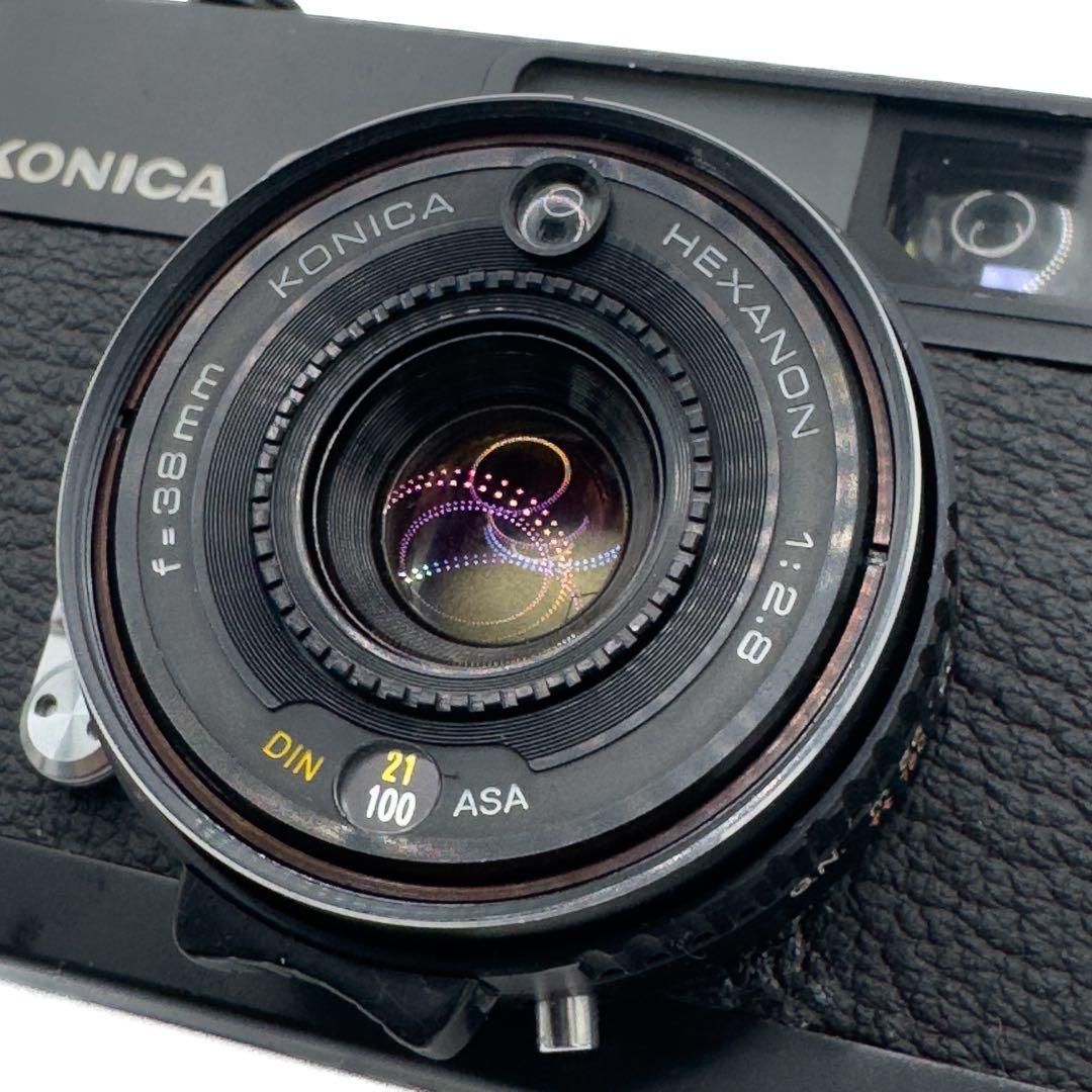 Sランク 美品 整備済み Konica C35 Black 3ヶ月保証付き