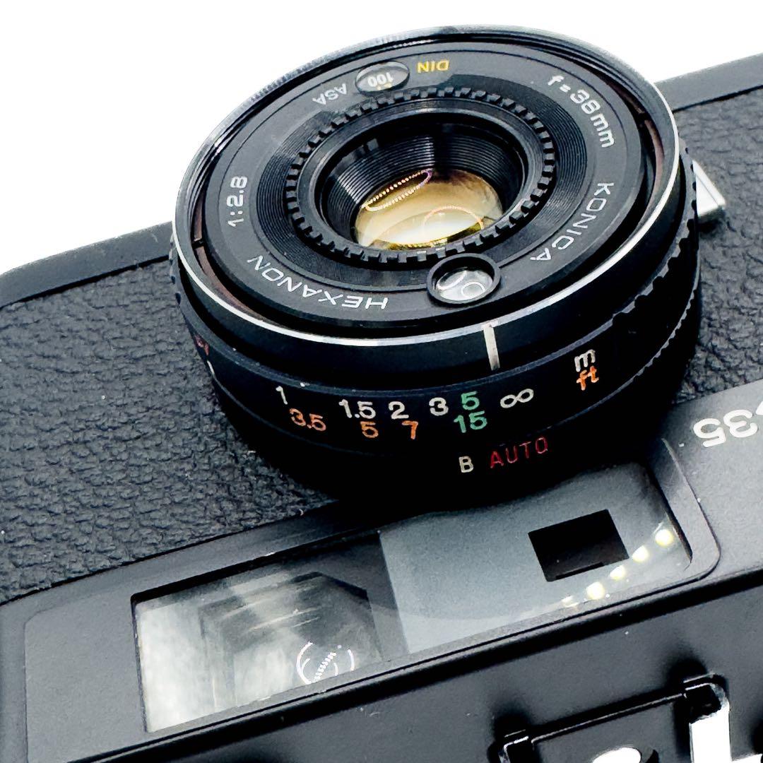 Sランク 美品 整備済み Konica C35 Black 3ヶ月保証付き