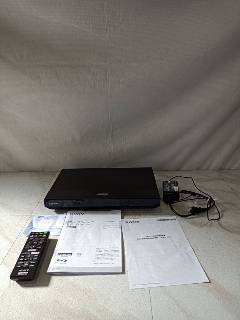 八3789【2024年製】SONY UBP-X700 ブルーレイプレーヤー