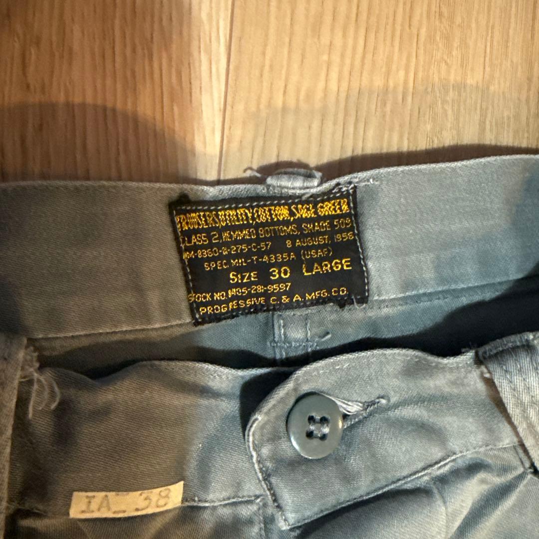 50s USAF メカニックパンツ ベイカーパンツ　Mechanic Pants