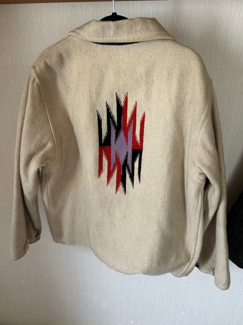 ヴィンテージ　Ursulo V. Ortiz チマヨブランケットジャケット