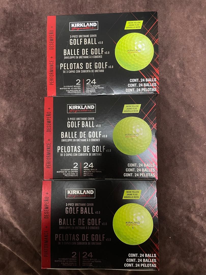 ゴルフボールv3.0 Performance+ パフォーマンスプラス 24球3箱