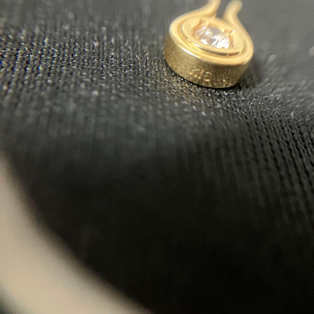 K18 ペンダントトップ ネックレストップ ダイヤモンド