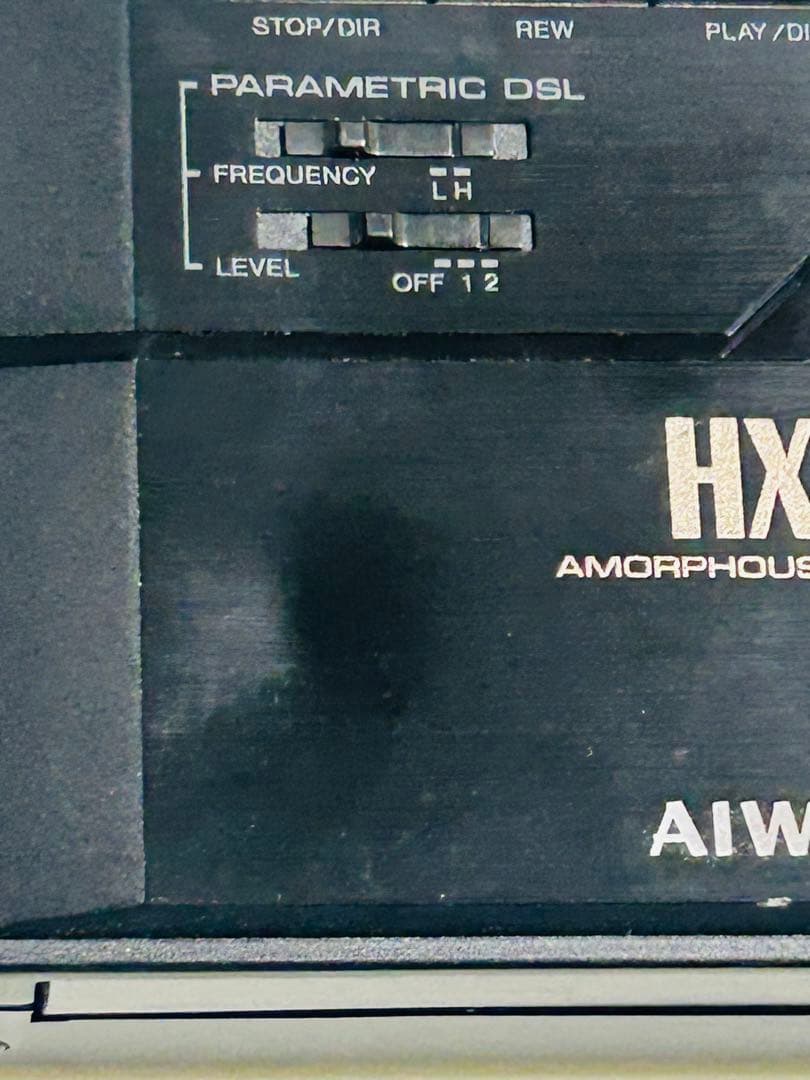 AIWA HX 30ステレオカセットプレーヤージャンク