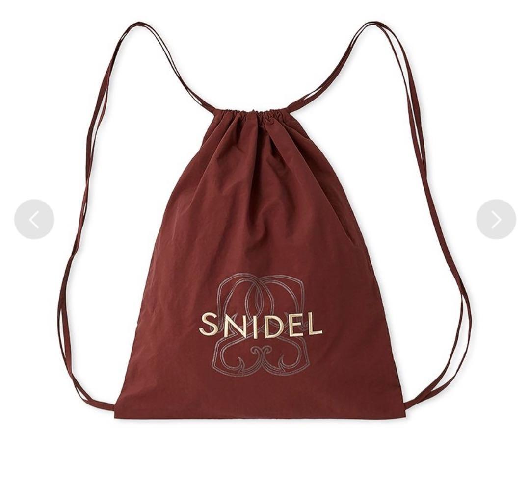 新品・完売品：SNIDEL スナイデル リュックセットクロシェビキニ MIX