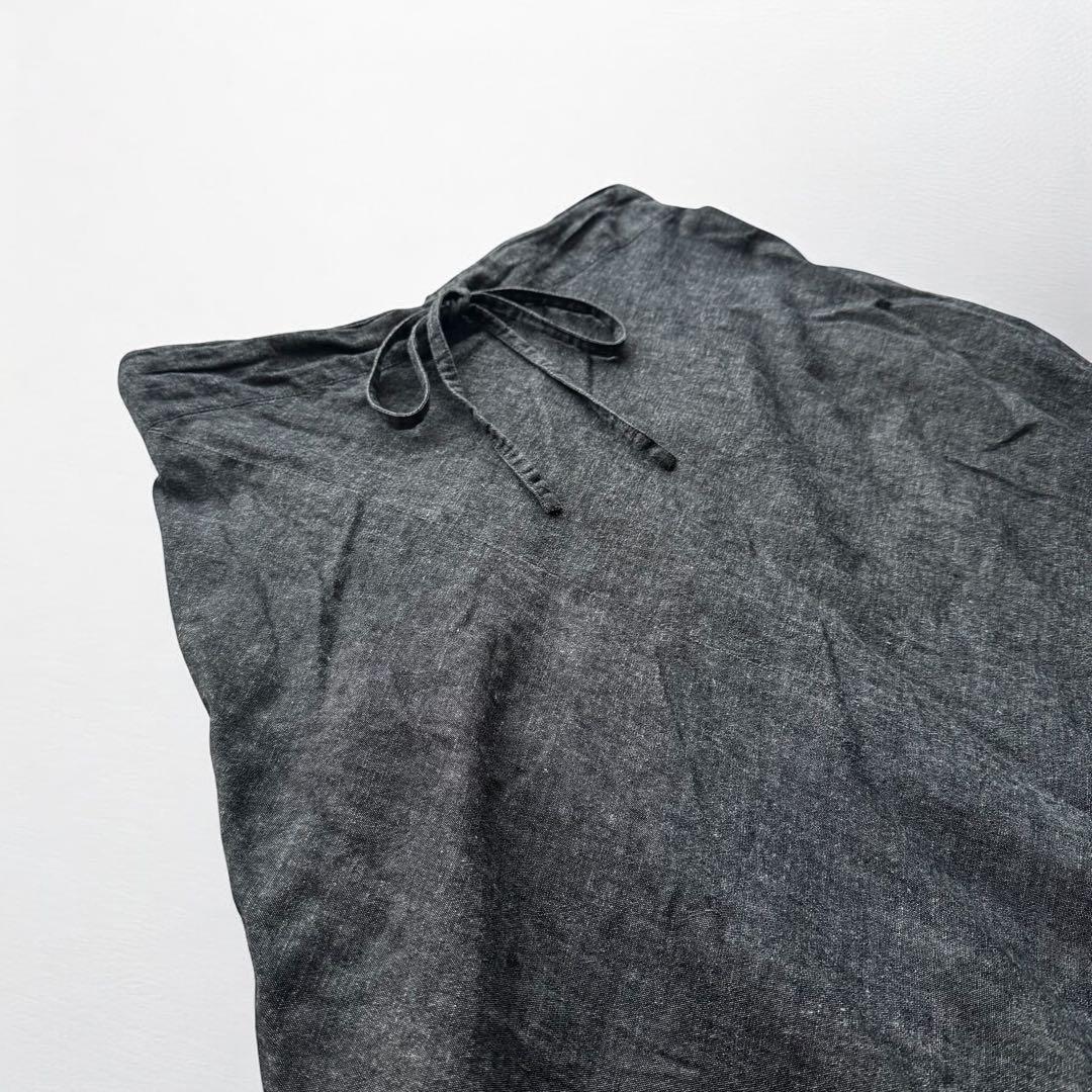 1383◆SOU SOU ソウソウ 伊勢木綿 麻混 富士 日本製 サルエルパンツ