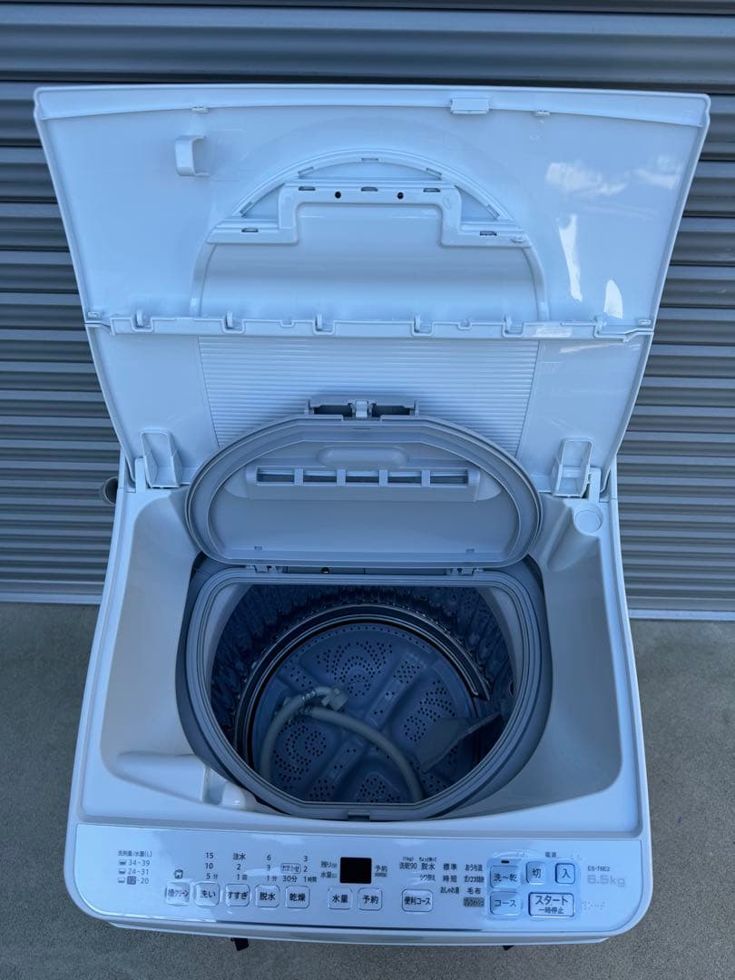 分解清掃済み✨SHARP 洗濯機　2023年製　ES-T6E2-W