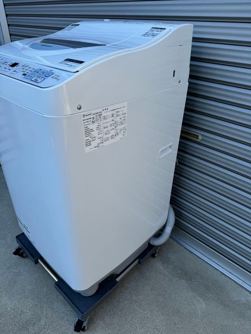 分解清掃済み✨SHARP 洗濯機　2023年製　ES-T6E2-W