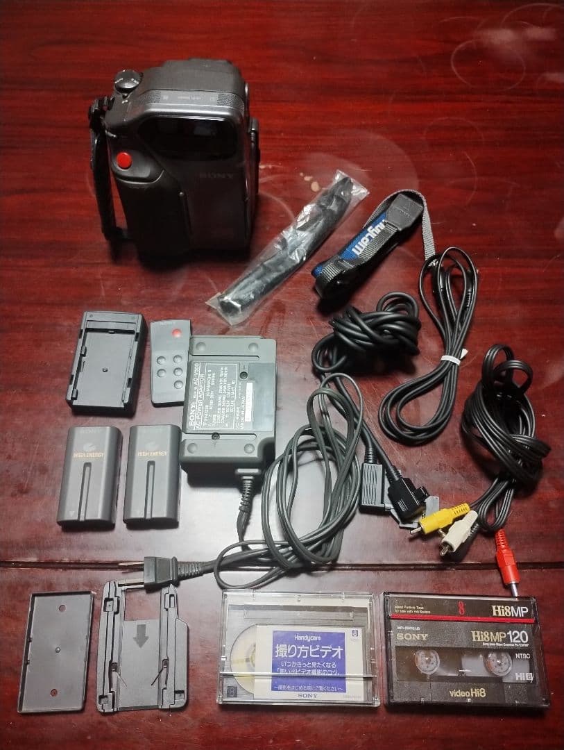 SONY videoHi8 Handycam SC7 ビデオカメラ 付属品多数