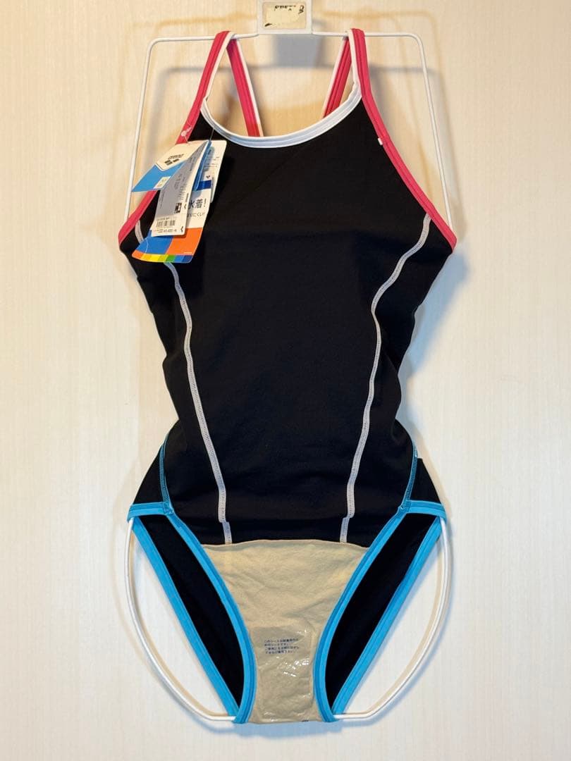 arena ×ディズニー長持ちタフスーツ競泳水着DIS-6353W L BKPT