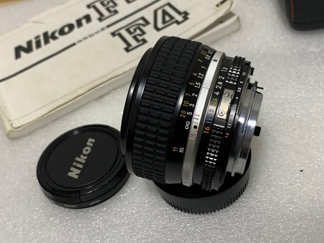 フィルムカメラ NIKON F4 1:1.2 50mm