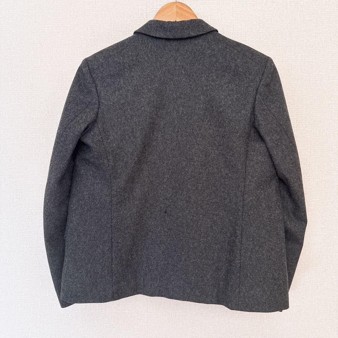 今季　ジャケット　ウールナイロンフラノ　2025AW