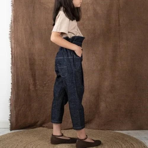 専用 タグ付き★HELLO LUPO ハイウエストデニム 6-7Y 120cm