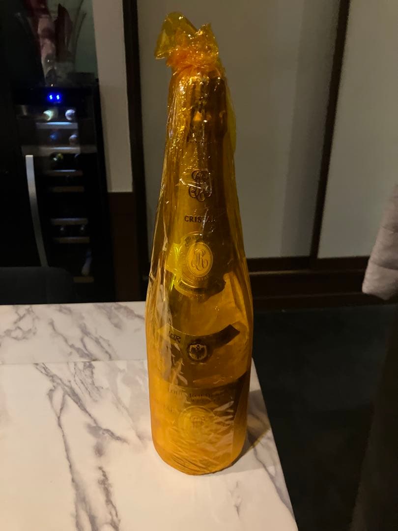 クリスタル　ルイ　ロデレール　2014年　ゴールドラッピング