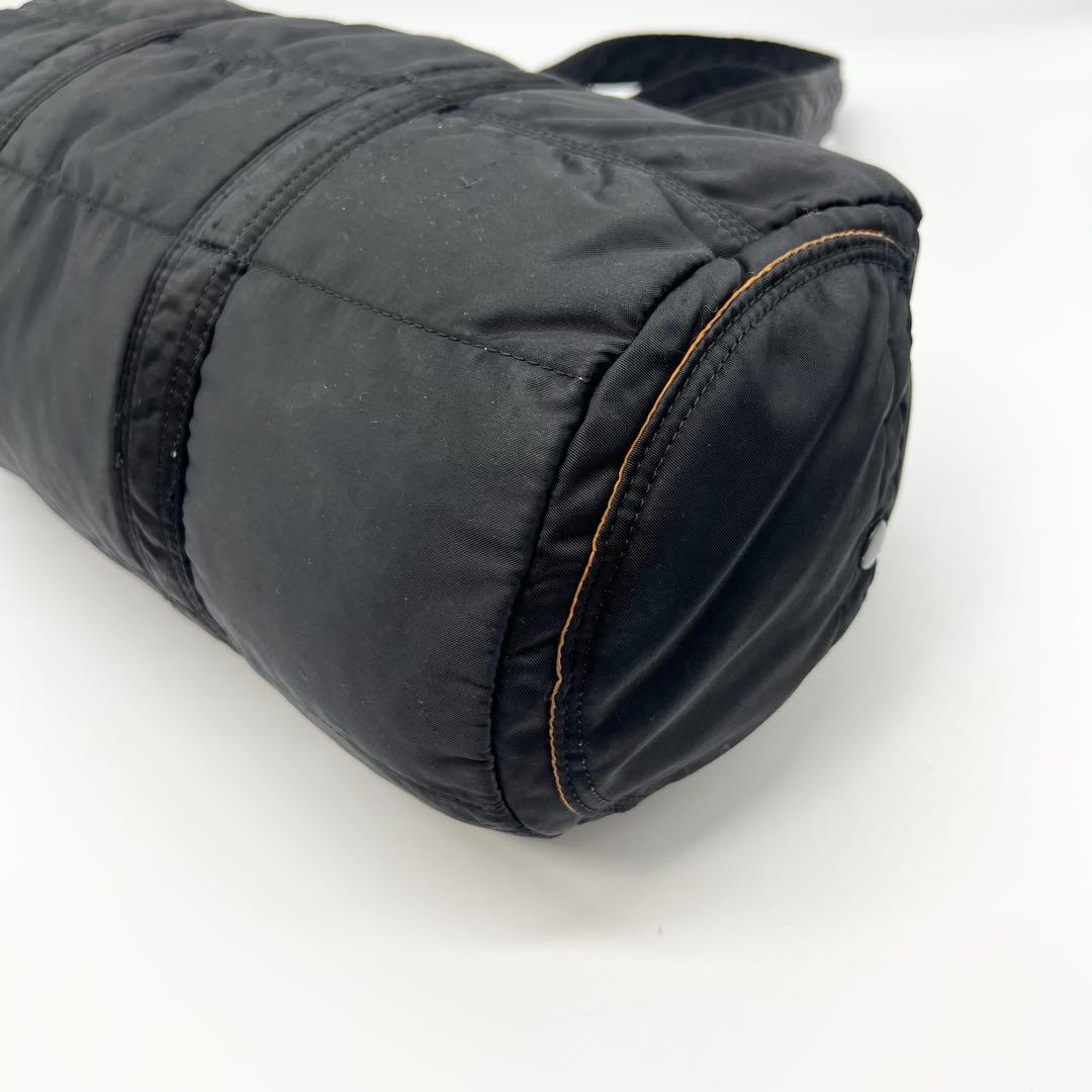 廃盤✨良品　PORTER　ポーター　ミニボストン　タンカー　黒　L　ドラムバッグ