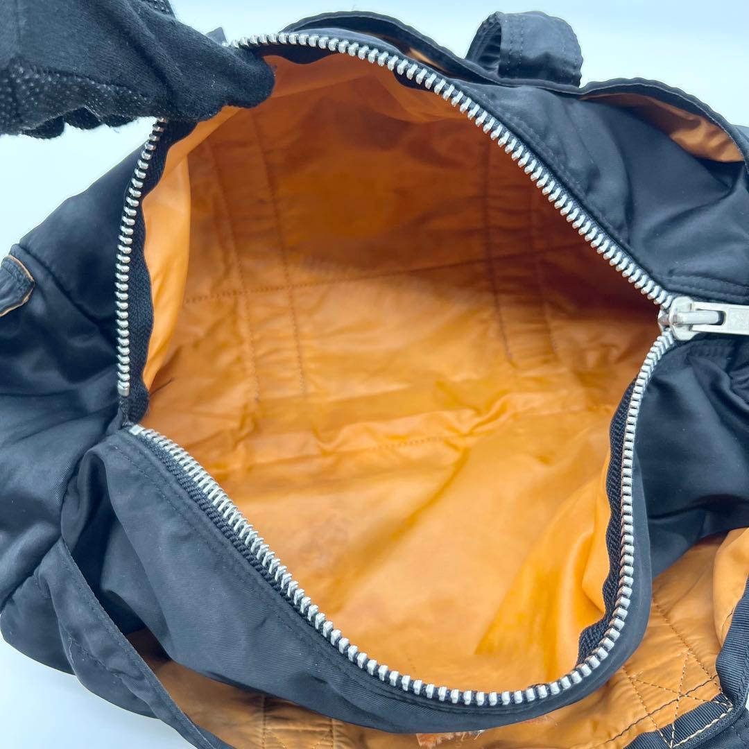 廃盤✨良品　PORTER　ポーター　ミニボストン　タンカー　黒　L　ドラムバッグ