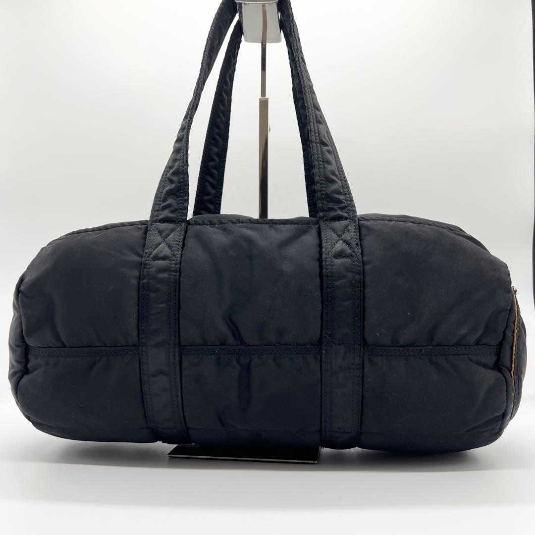 廃盤✨良品　PORTER　ポーター　ミニボストン　タンカー　黒　L　ドラムバッグ