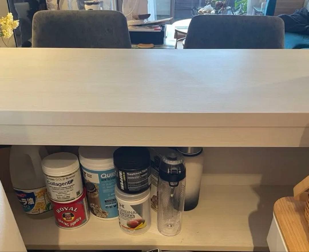 バーカウンター ホワイト (中古)