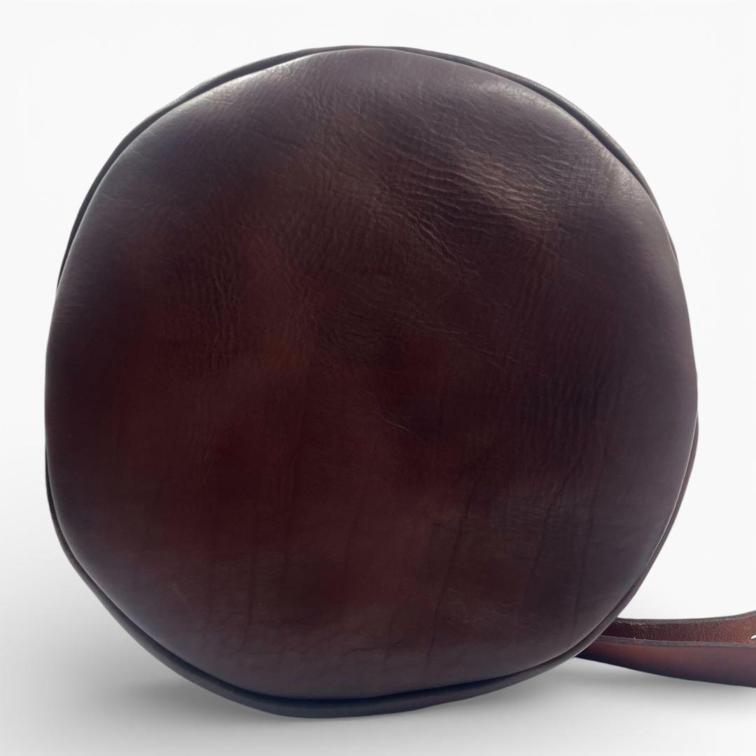 【美品】 vasco ダッフルバッグ 2way ブラウン オールドオイル レザー