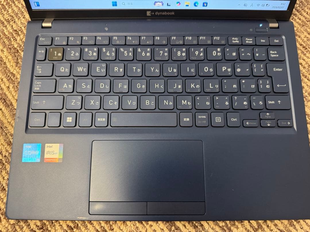 Windowsノート本体 dynabook X83/LW Core i5-1340P