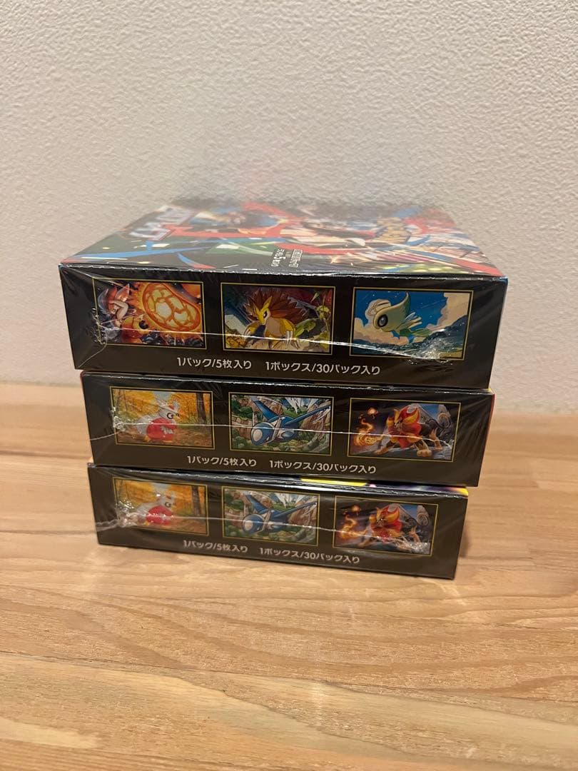 ポケモンカード メガブレイブ 1BOX メガシンフォニア2BOX 計3BOX