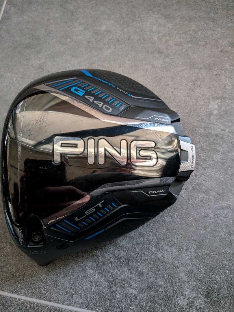 ●美品　日本仕様●G440 LST 10.5°ドライバーヘッドのみ　レフティ