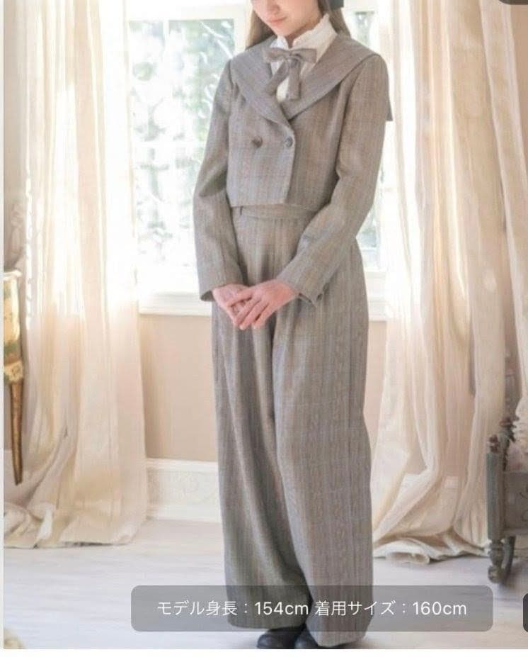 キャサリンコテージ 卒服 セーラー　フォーマルパンツスーツ チェック