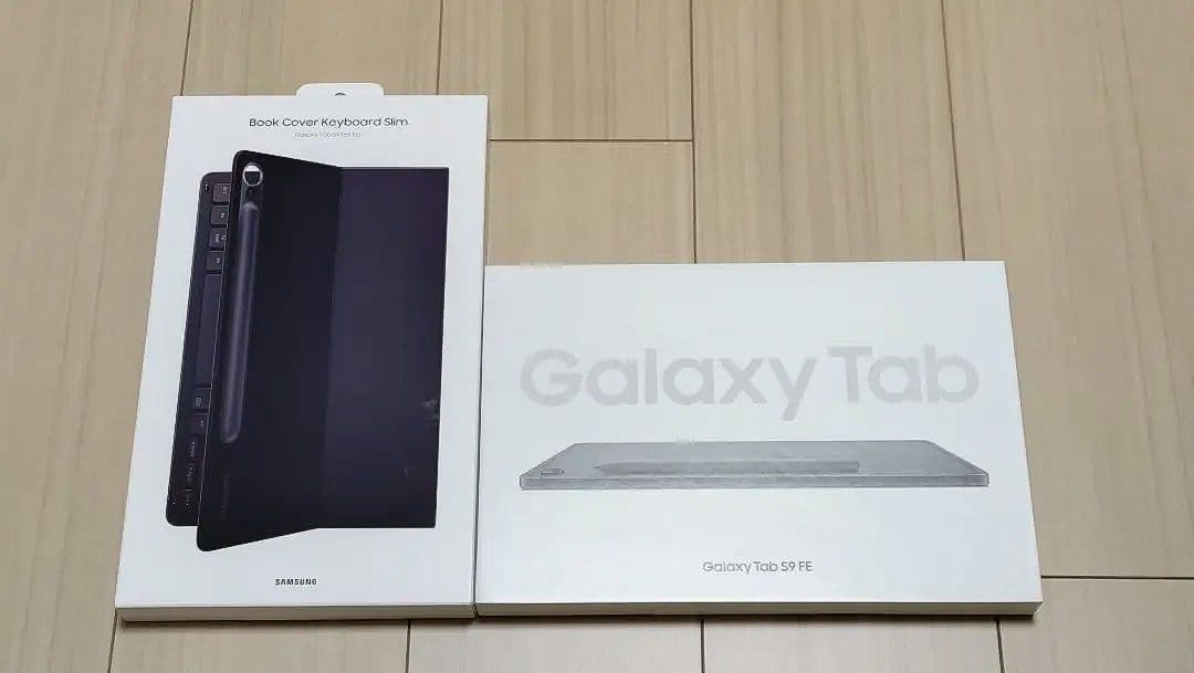 【美品】Galaxy Tab S9 FE本体 + 純正キーボード + S Pen