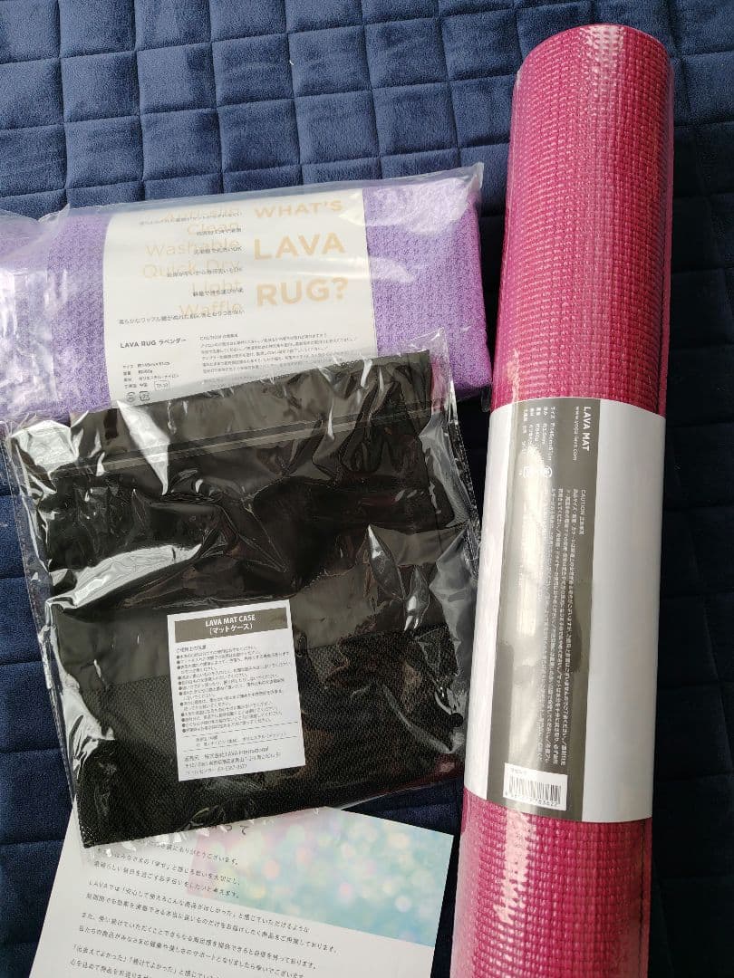 新品未使用 LAVA ヨガマット ラグ ケース ト3点セット