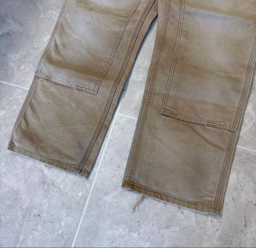 【希少】　カーハート　ダブルニー　ベージュ