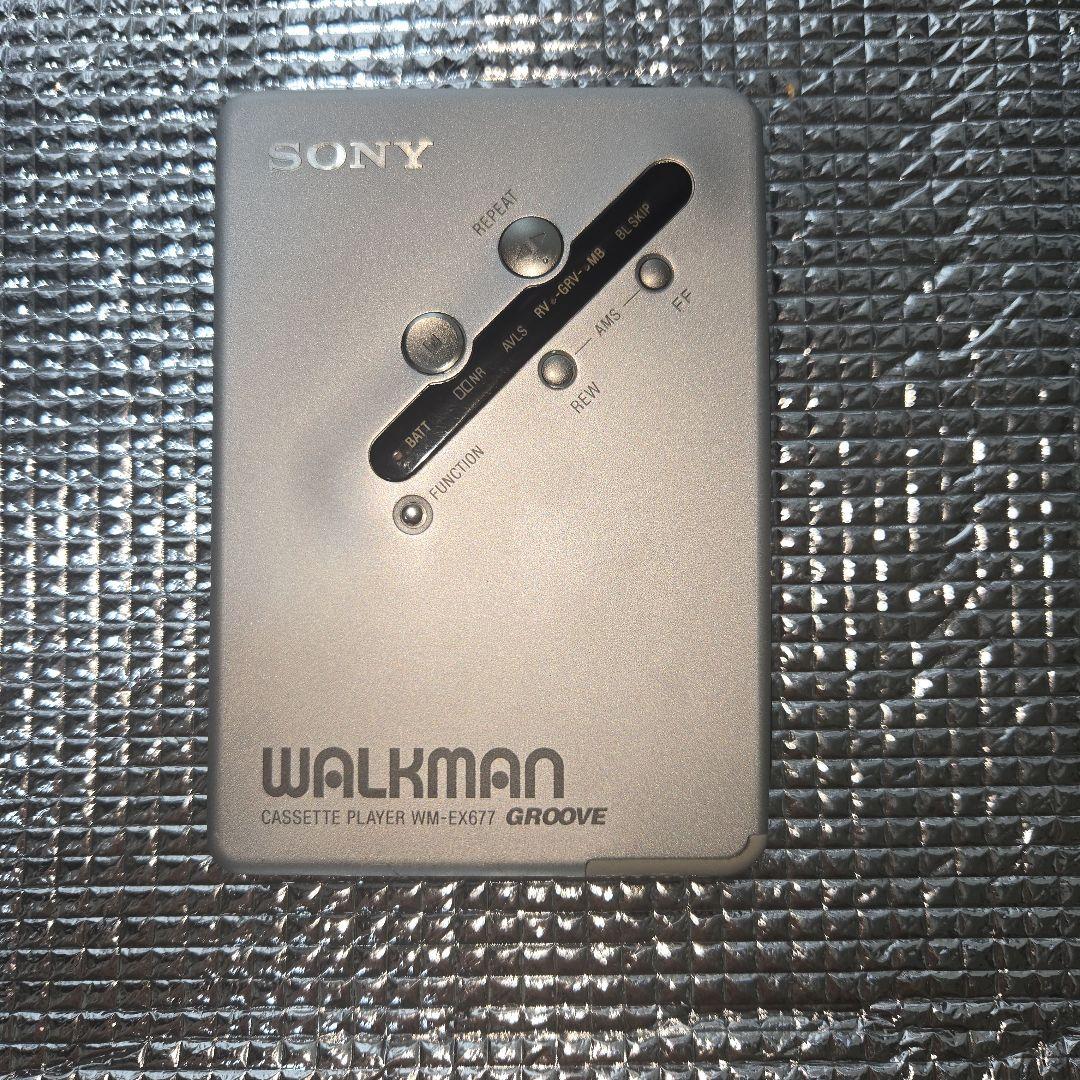 SONY WM-EX677 カセットプレーヤー 動作品