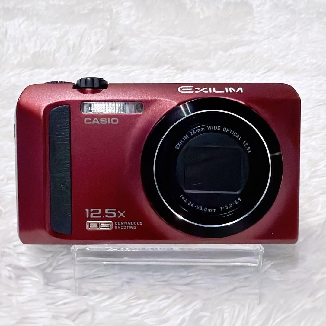 【美品】 CASIO EXILIM EX-ZR310 レッド デジタルカメラ