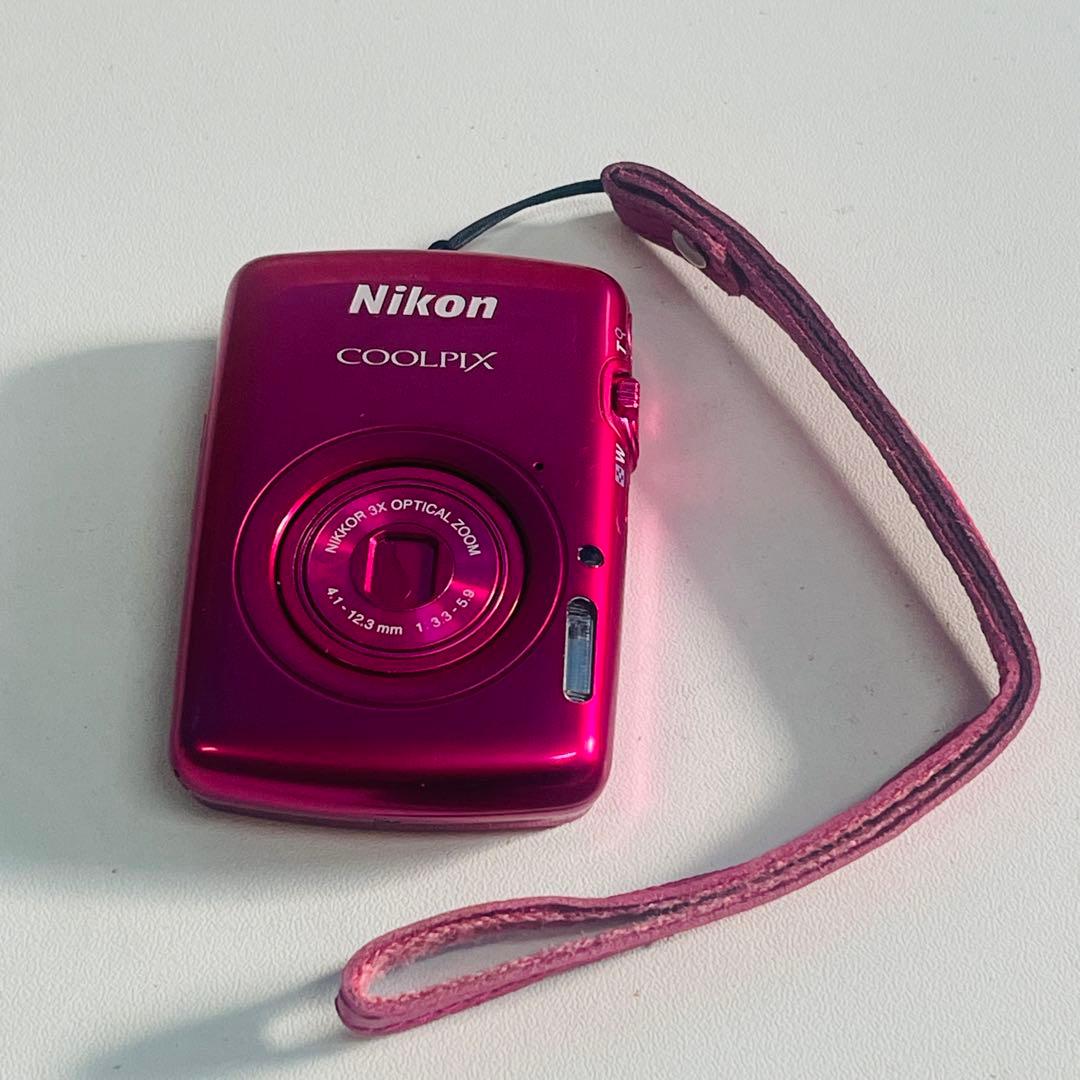 Nikon COOLPIX S01 ピンク 本体希少品レア動作品