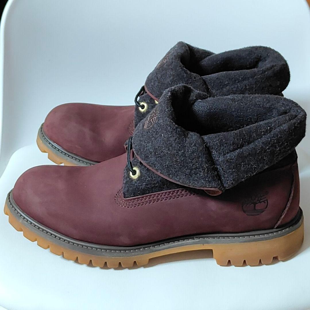 良品　ティンバーランド ロールトップブーツ　9.5W　27.5cm相当