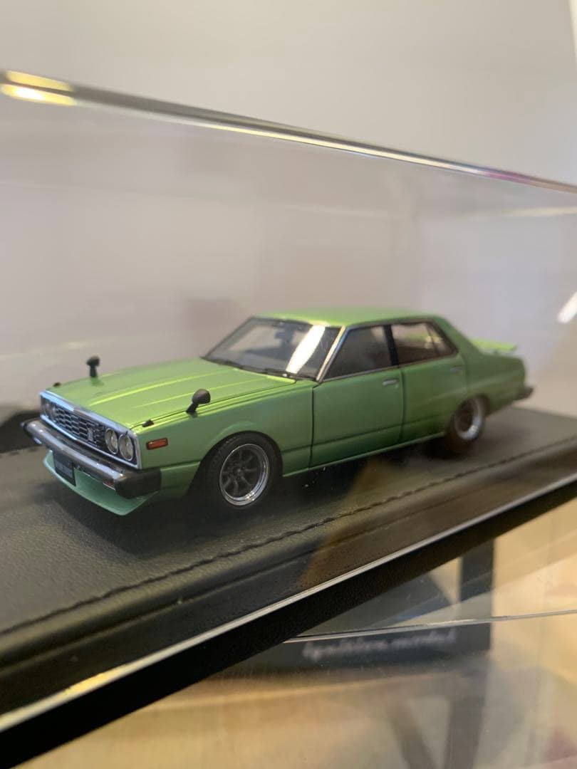 イグニッションモデル　1/43 スカイライン　GT-EL C210 グリーン