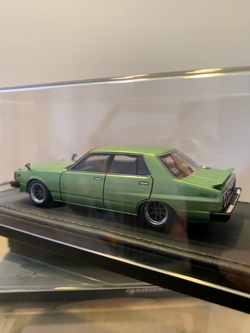 イグニッションモデル　1/43 スカイライン　GT-EL C210 グリーン