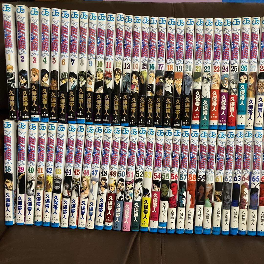 【良品】BLEACH（ブリーチ） 全74巻セット　帯あり