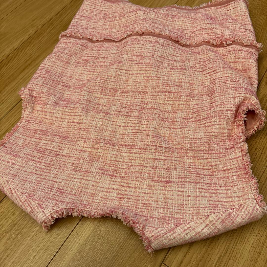 最終値下げ　美品　ドゥロワー drawer ベスト　ツイード